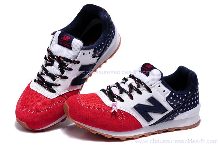 new balance bleu blanc rouge femme